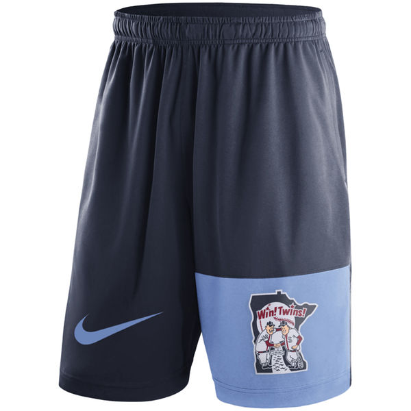 Men's Nike Navy Minnesota Twins Cooperstown Collection Dry Fly Shorts